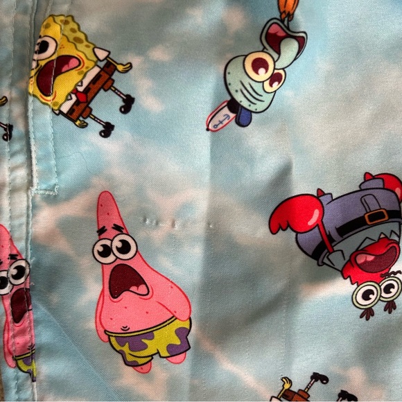 PACSUN SpongeBob Squarepants 17” Swim Trunks - Picture 5 of 10